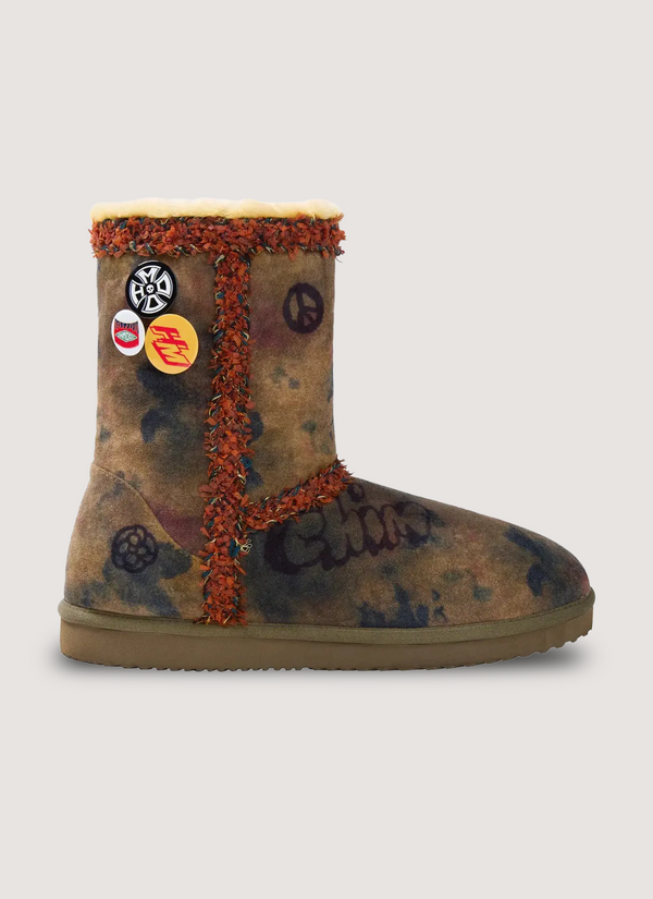 HMDD Graffiti Boots Tan Graffiti Boot Tan - Authenticated Boots | Pieces Los Angeles