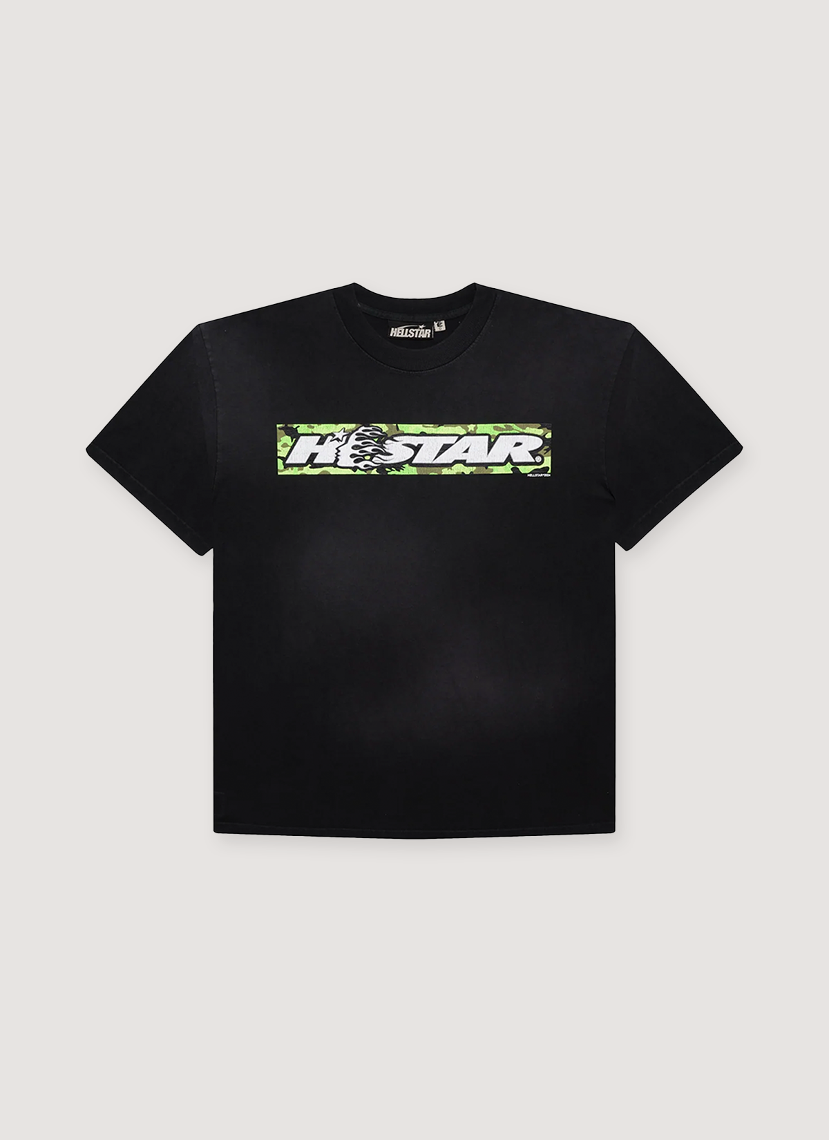 Hellstar Box Logo Tee Black Camo