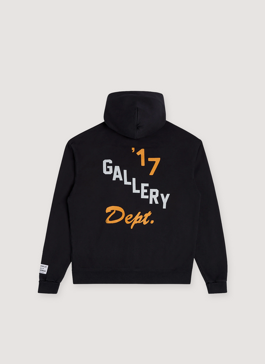 Gallery Dept. Boxing Merch Zip Up Sweatshirt Black
