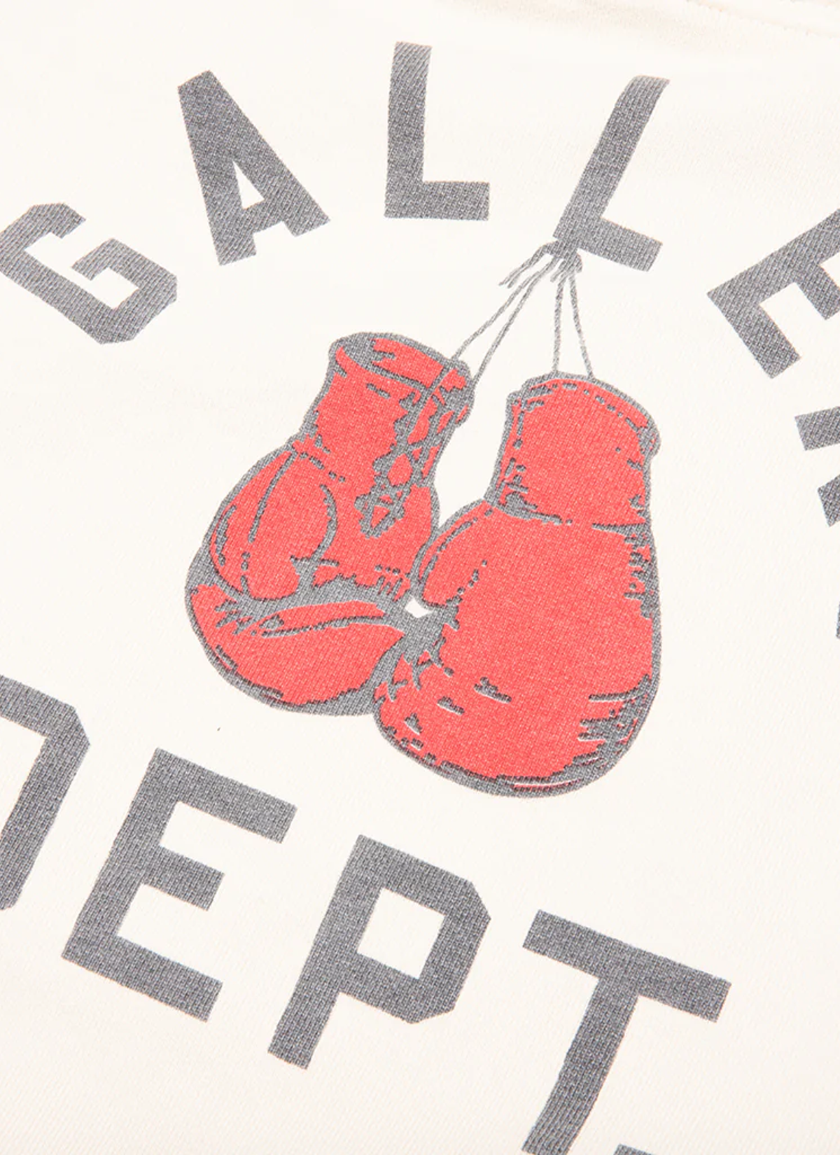 Gallery Dept. Boxing Merch Sweatshirt Cream Gallery Dept. Boxing Merch Sweatshirt Cream - Image 3 | Authenticated at Pieces Los Angeles