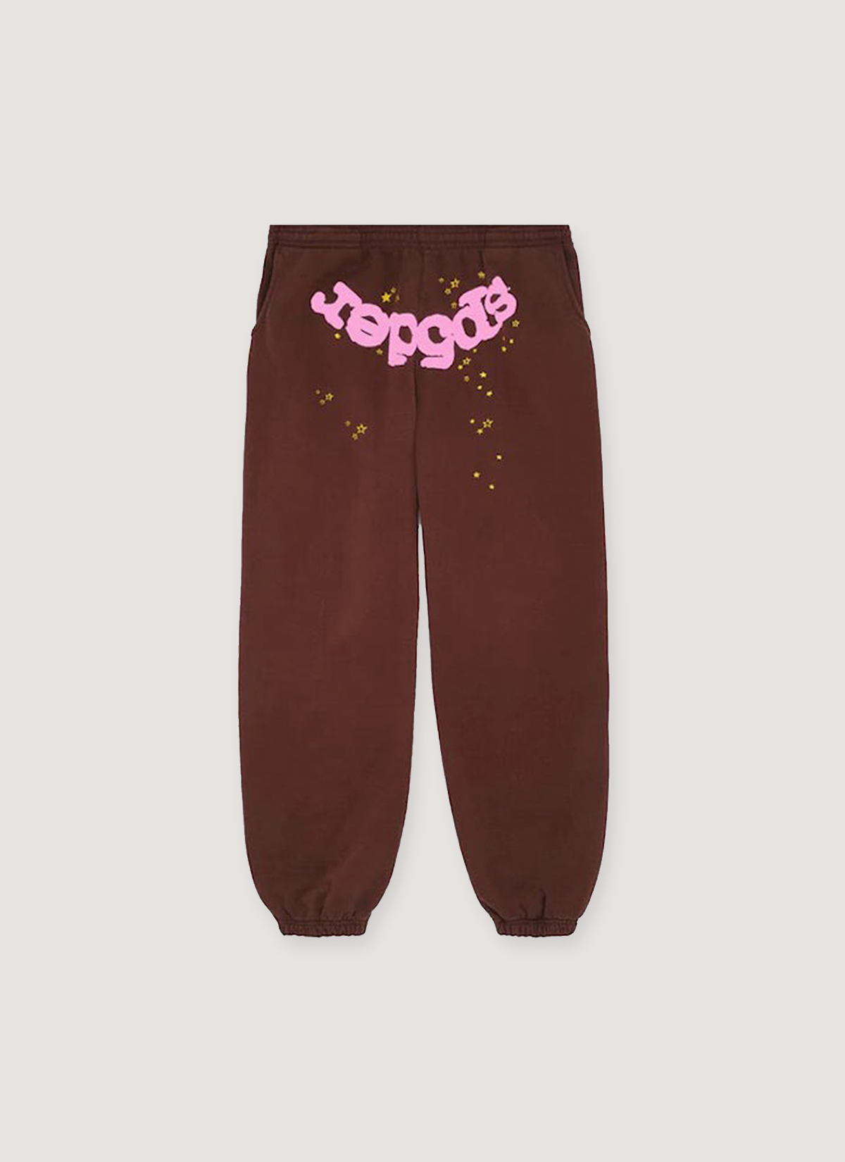 Sp5der Worldwide Sweatpants Brown
