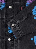 Denim Tears Bstroy Type-2 Denim Jacket Washed Black Denim Tears Bstroy Type-2 Denim Jacket Washed Black - Image 3 | Authenticated at Pieces Los Angeles