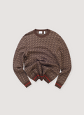 Burberry TB Monogram Sweater Brown (Pre-Owned) Burberry TB Monogram Sweater Brown (Pre-Owned) - Image 1 | Authenticated at Pieces Los Angeles