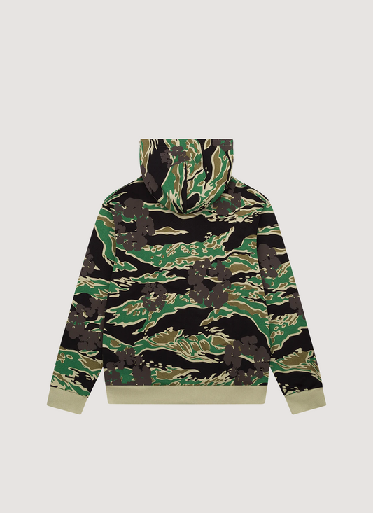 Denim Tears Cotton Wreath Zip Sweatshirt Camo