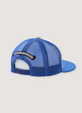 Chrome Hearts Camo Cemetery Cross Trucker Hat Blue Chrome Hearts Camo Cemetery Cross Trucker Hat Blue - Image 2 | Authenticated at Pieces Los Angeles