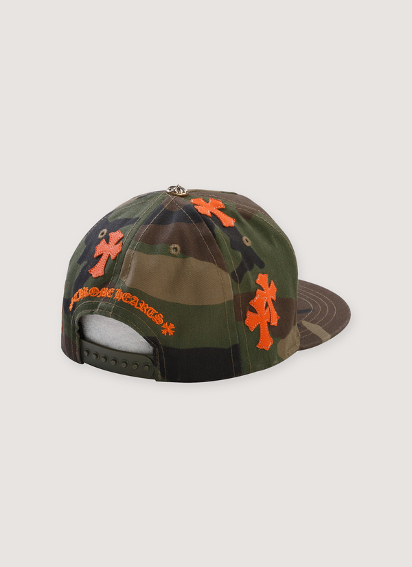 Chrome Hearts Cross Patches Baseball Hat Camo alternate view - Shop at Pieces Los Angeles