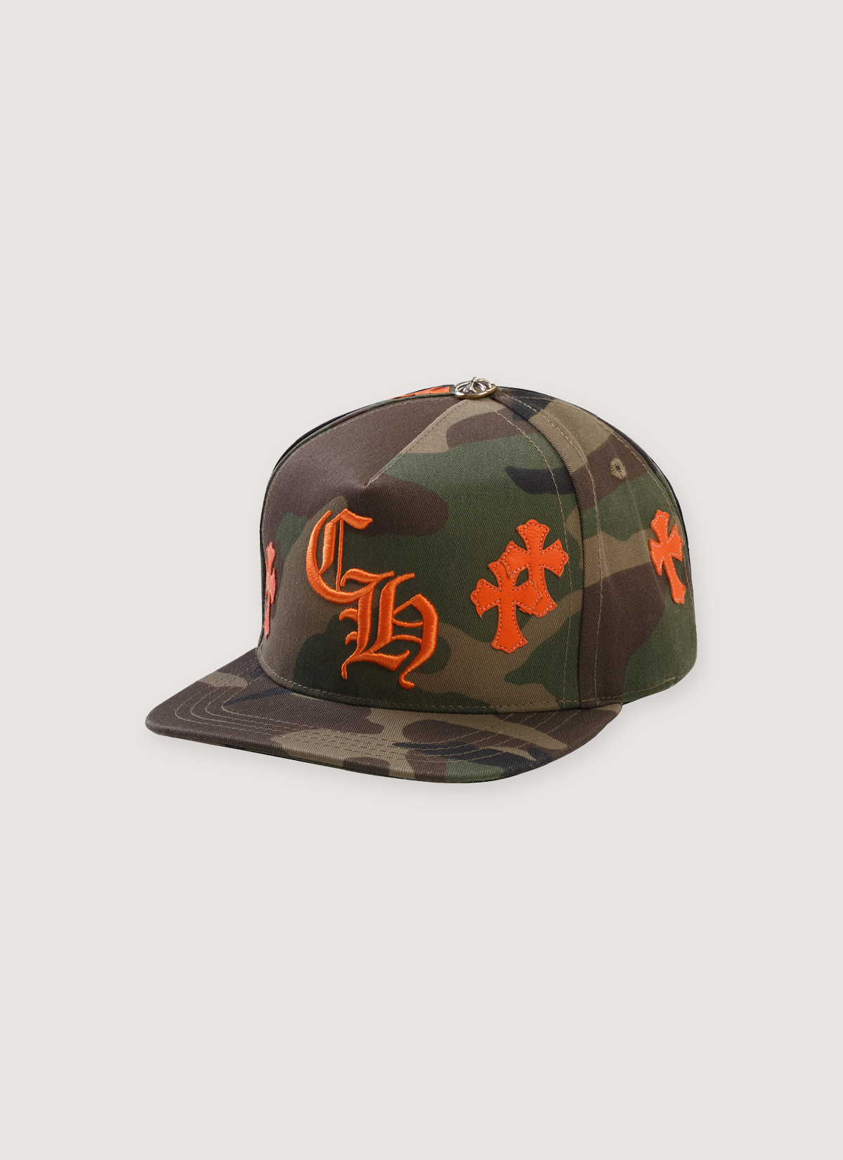 Chrome Hearts Cross Patches Baseball Hat Camo Chrome Hearts Cross Patches Baseball Hat Camo - Image 1 | Authenticated at Pieces Los Angeles