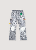 Triple Sevens Patchwork 7s Cargo Sweatpants Camo Triple Sevens Patchwork 7s Cargo Sweatpants Camo - Image 1 | Authenticated at Pieces Los Angeles
