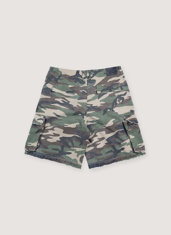 Triple Sevens Sniper Gang Shorts Camo alternate view - Shop at Pieces Los Angeles