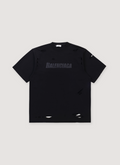 Balenciaga Caps Destroyed Tee Black Balenciaga Caps Destroyed Tee Black - Image 1 | Authenticated at Pieces Los Angeles