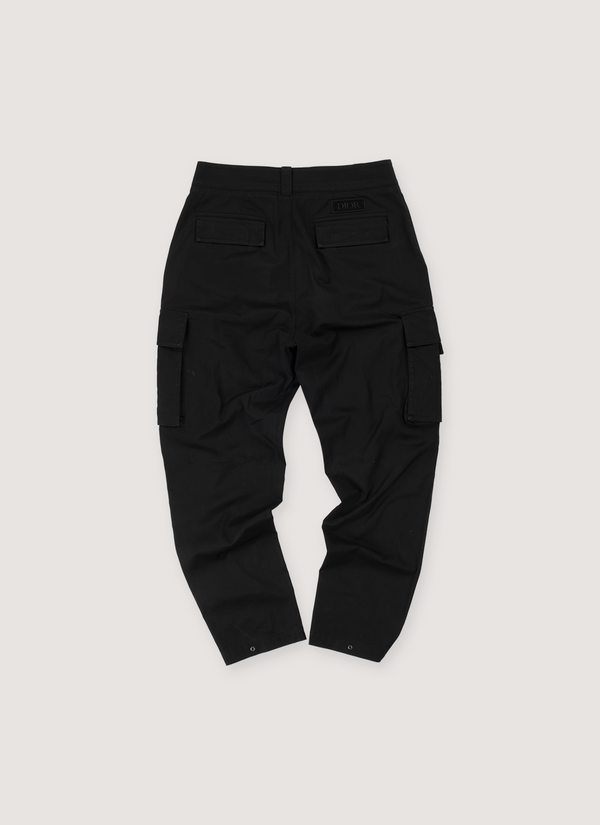 Dior Cargo Pants Black Gabardine (Pre-Owned) alternate view - Shop at Pieces Los Angeles