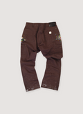 Gallery Dept. Carpenter Reworked Flare Pants Brown (Pre-Owned) Gallery Dept. Carpenter Reworked Flare Pants Brown (Pre-Owned) - Image 2 | Authenticated at Pieces Los Angeles