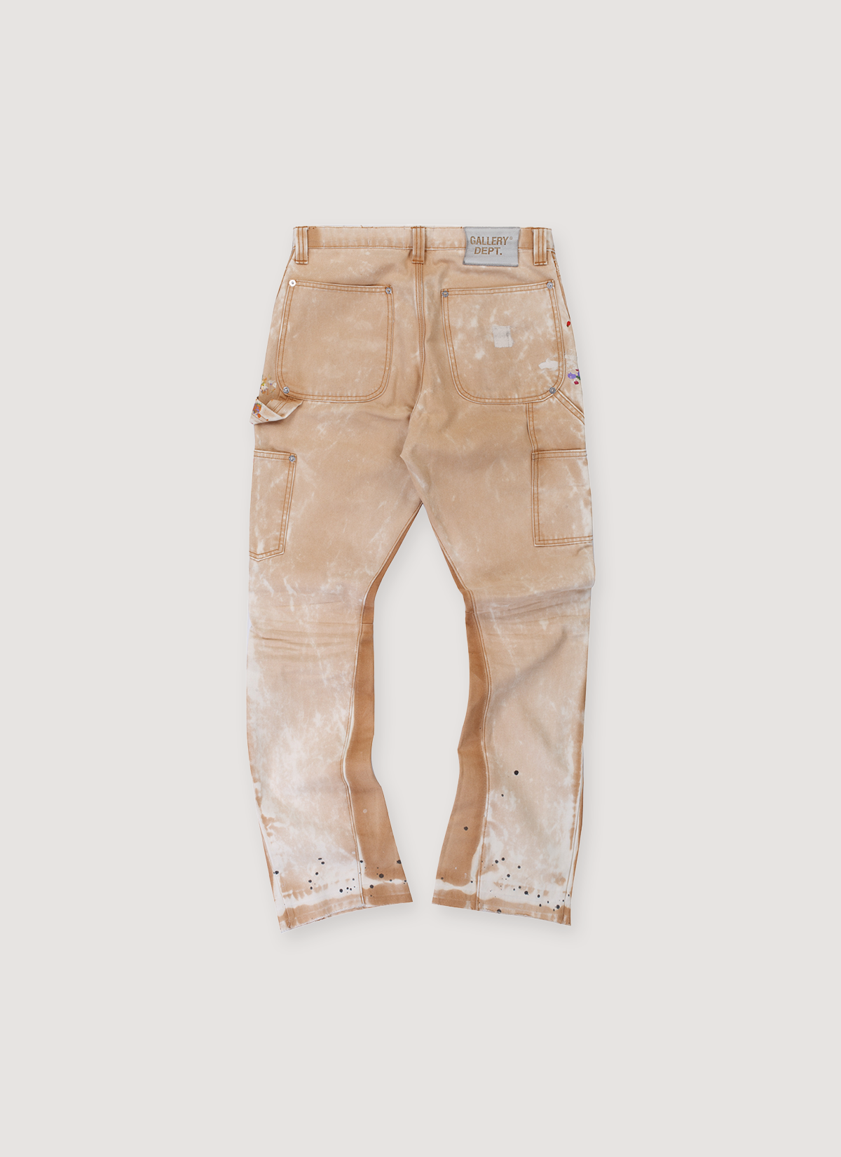 Gallery Dept. LA Flare Carpenter Pants Tan (Pre-Owned) Gallery Dept. LA Flare Carpenter Pants Tan (Pre-Owned) - Image 2 | Authenticated at Pieces Los Angeles