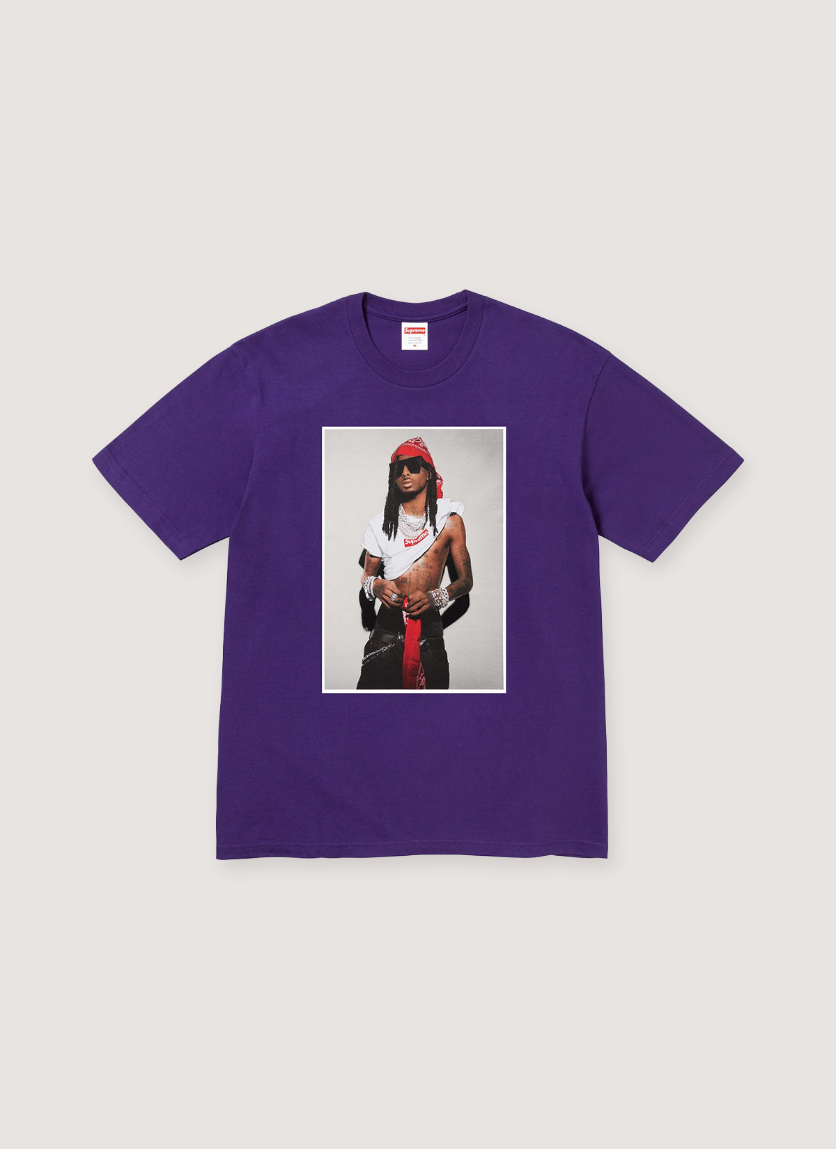 トップス Supreme Playboi Carti Tee Purple S size Playboi Carti Tee – PIECES