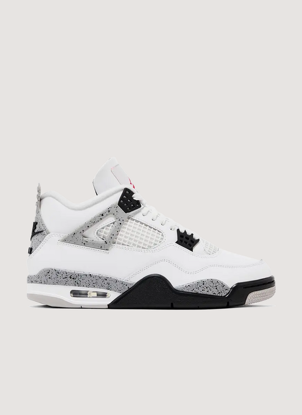 Jordan Retro 4 White Cement (2025) Retro 4 White Cement (2025) - Authenticated Sneakers | Pieces Los Angeles