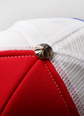Chrome Hearts 4th of July Cemetery Cross Printed Trucker Hat Red Chrome Hearts 4th of July Cemetery Cross Printed Trucker Hat Red - Image 3 | Authenticated at Pieces Los Angeles