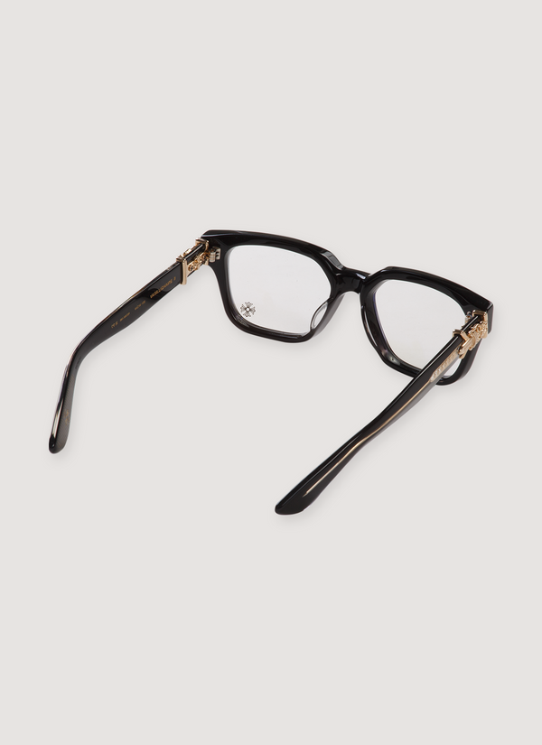 Chrome Hearts Vagillionaire II Glasses Black Gold alternate view - Shop at Pieces Los Angeles