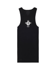 Chrome Hearts Cross Rib Tank Black