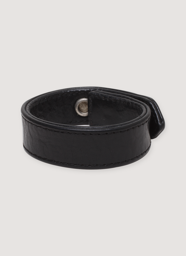 Chrome Hearts Cross Leather Bracelet Black (Pre-Owned) alternate view - Shop at Pieces Los Angeles