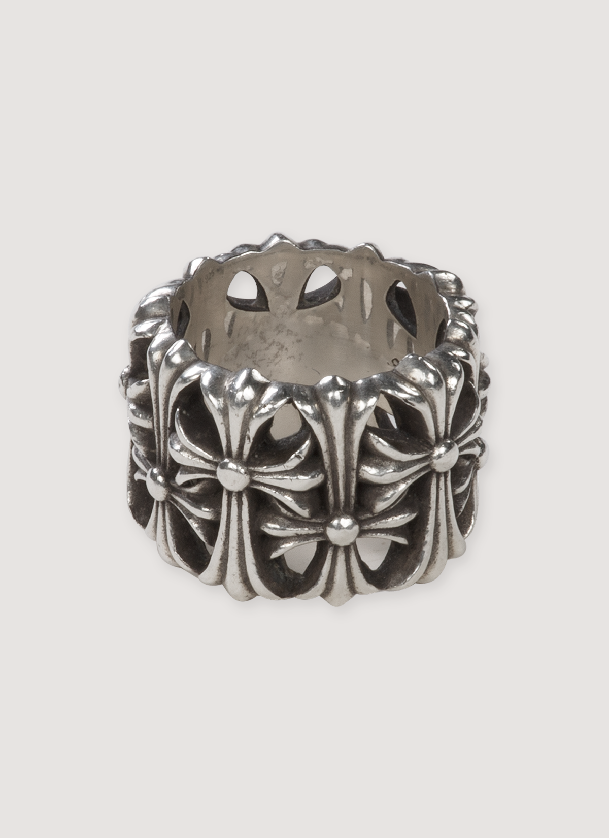 Chrome Hearts Cemetery Ring Silver (Pre-Owned)