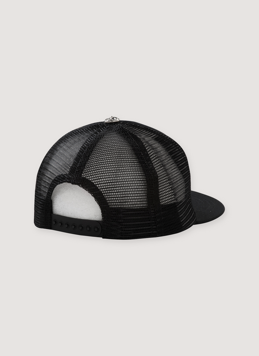 Chrome Hearts London Trucker Hat Black