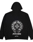 Chrome Hearts Malibu Horseshoe Zip Up Sweatshirt Black