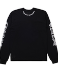 Chrome Hearts Neck Logo Longsleeve Black