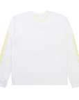 Chrome Hearts Neck Logo Longsleeve White Yellow