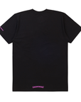 Chrome Hearts Neck Logo Tee Black Purple