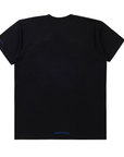 Chrome Hearts Neck Logo Tee Black Blue