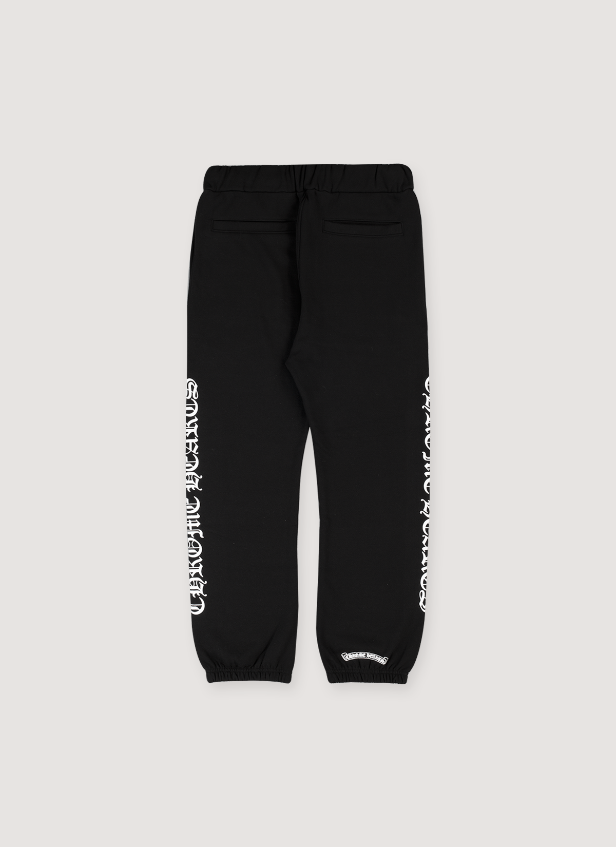 Chrome Hearts Scroll Logo Sweatpants Black Chrome Hearts Scroll Logo Sweatpants Black - Image 2 | Authenticated at Pieces Los Angeles