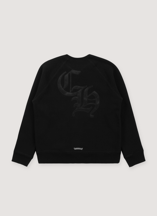 Chrome Hearts 711 Cemetery Cross Crewneck Sweater Black