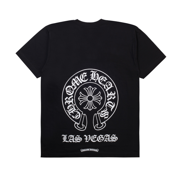 トップス CHROME HEARTS HORSESHOE BABY ROLLER TEE Chrome Hearts Roller Skate Horseshoe Short Sleeve T-Shirt