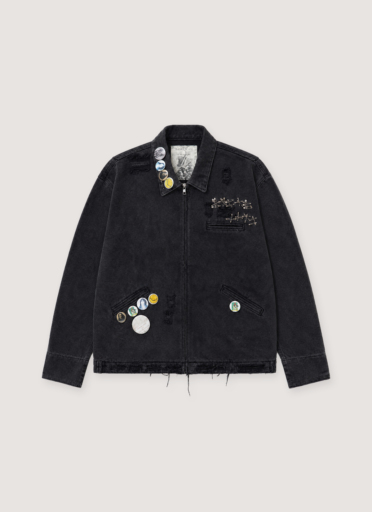 Basketcase Gallery Charms Work Jacket Vintage Black