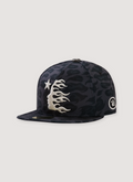 Hellstar Logo Fitted Hat Cheetah Grey Black Hellstar Logo Fitted Hat Cheetah Grey Black - Image 1 | Authenticated at Pieces Los Angeles