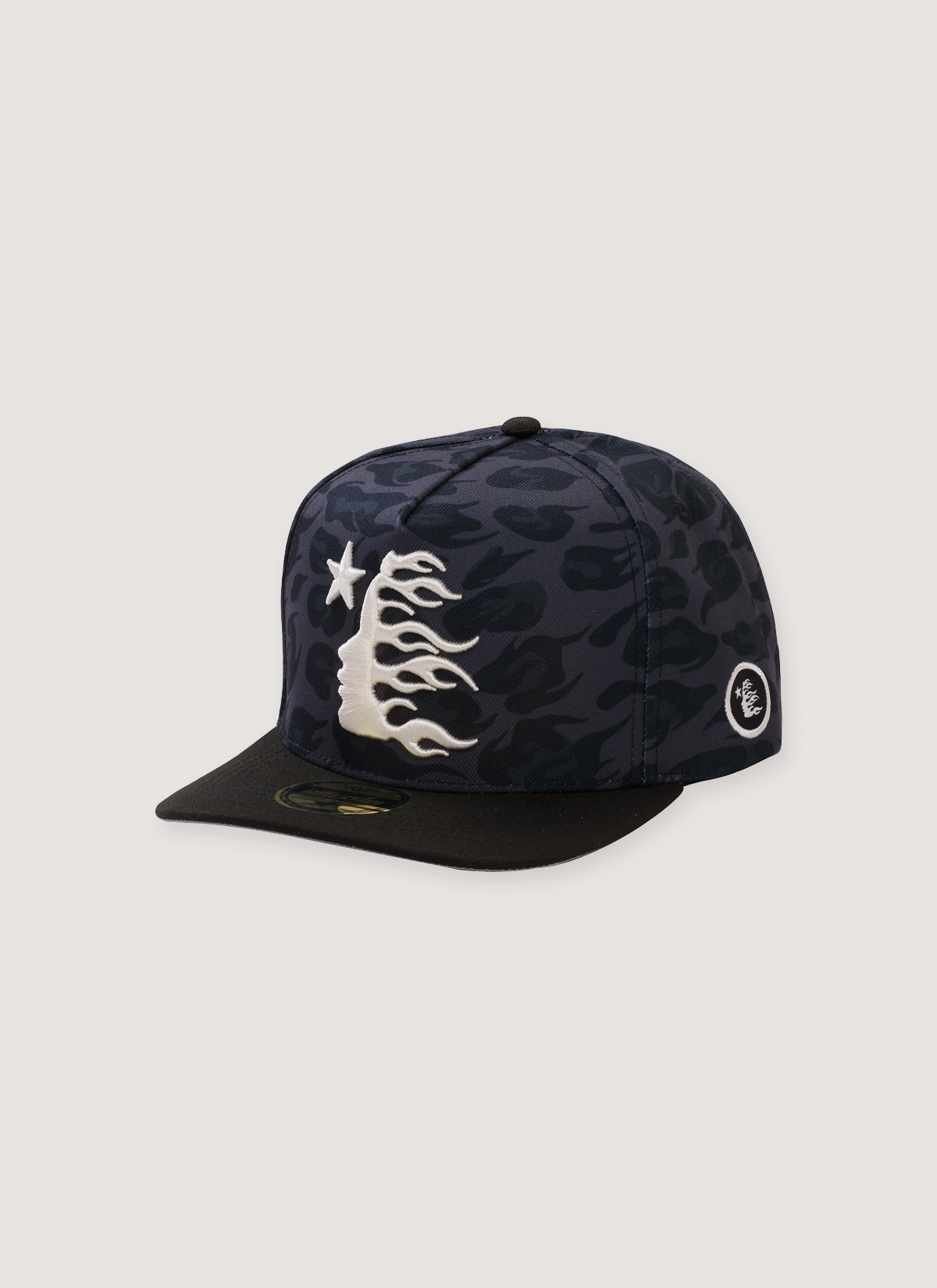 Hellstar Cheetah Print Snapback Hat