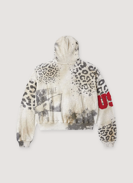 Cheetah Zip Up Sweatshirt