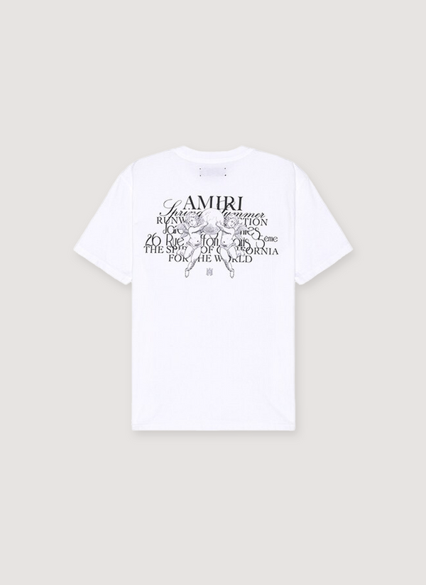 Amiri Cherub Text Tee alternate view - Shop at Pieces Los Angeles
