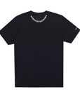 Chrome Hearts Neck Logo Tee Black White