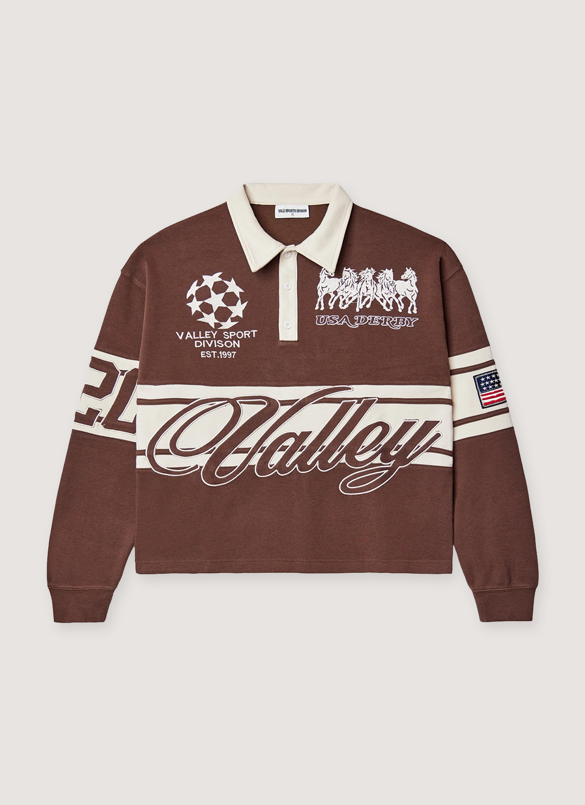 Vale Chocolate Derby Longsleeve Brown