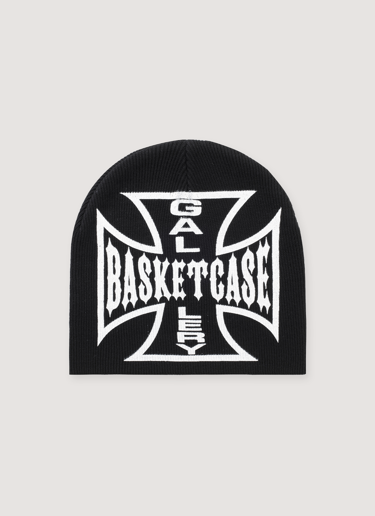 Basketcase Gallery BC Choppers Beanie Black Basketcase Gallery BC Choppers Beanie Black - Image 1 | Authenticated at Pieces Los Angeles