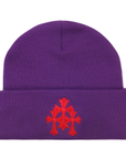 Chrome Hearts Watch Cap Beanie Purple Red (Pre-Owned)