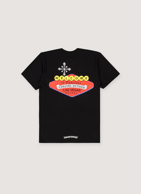 Chrome Hearts Las Vegas Scroll Tee Black alternate view - Shop at Pieces Los Angeles