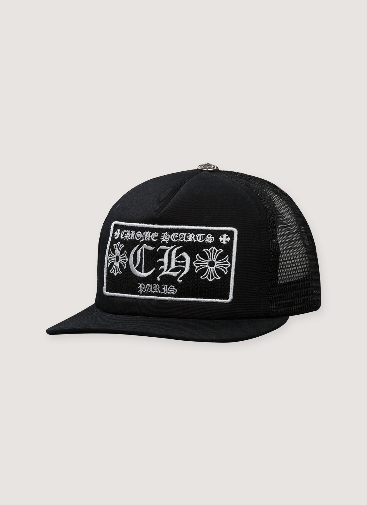 Chrome Hearts Paris Trucker Black