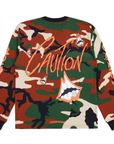 Chrome Hearts Matty Boy Caution Longsleeve Camo