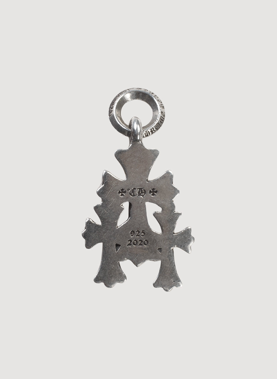 Chrome Hearts Triple Cross Pendant Silver Chrome Hearts Triple Cross Pendant Silver - Image 2 | Authenticated at Pieces Los Angeles