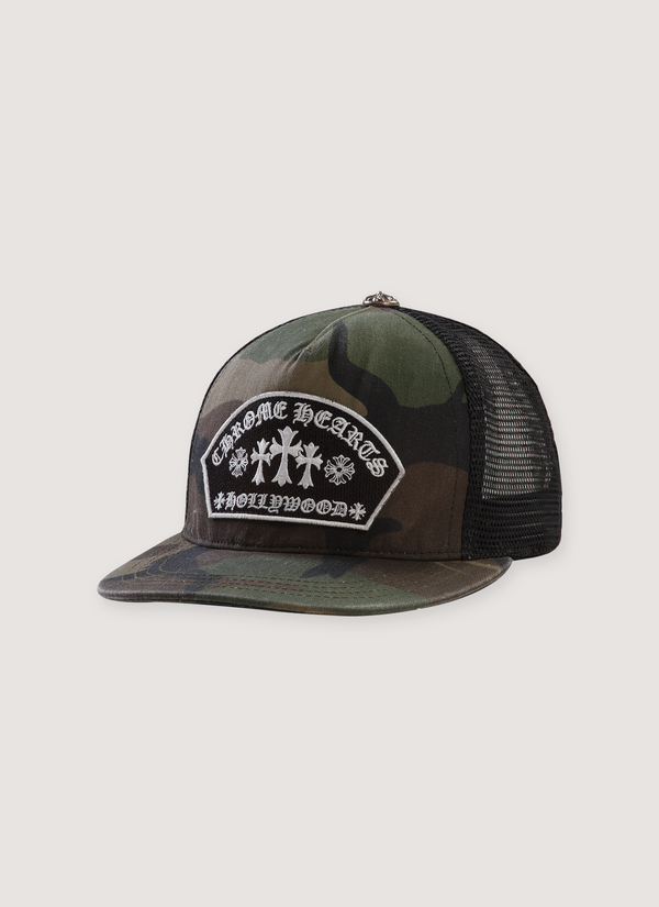Chrome Hearts King Taco Trucker Hat Camo (Pre-Owned) King Taco Trucker Hat Camo (Pre-Owned) - Authenticated Hats | Pieces Los Angeles