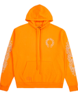 Chrome Hearts Ultra Miami Glitter Horseshoe Sweatshirt Orange