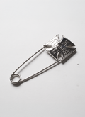 Alice Hollywood engraved safety pin, metal Alice Hollywood Listen to CKY Cap Black - Image 3 | Authenticated at Pieces Los Angeles
