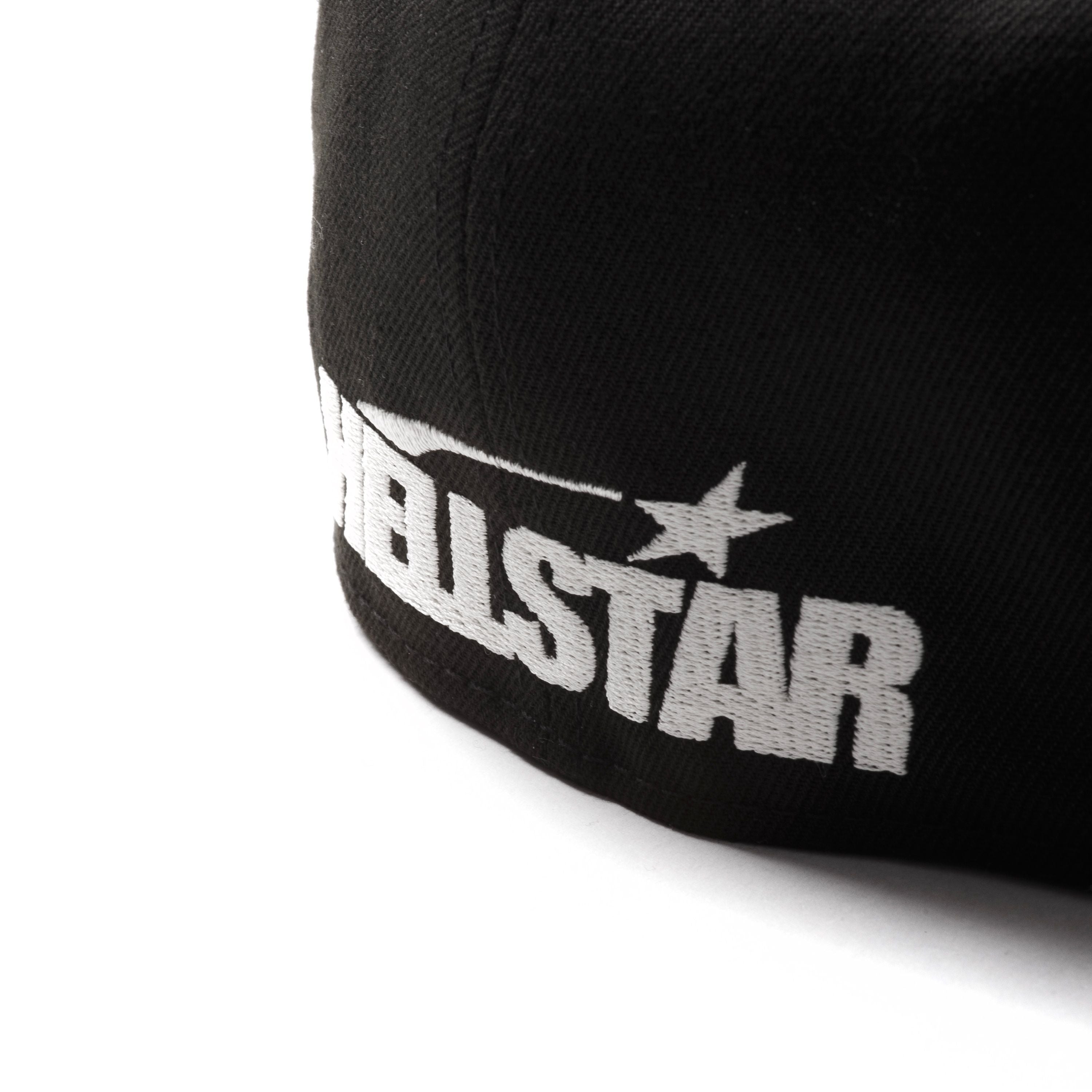 HELLO■Dot Arch Logo Ball Cap_Dark Gray 2x Chrome Finish Metal Emblem 2.4L Badge Logo (Black Letter
